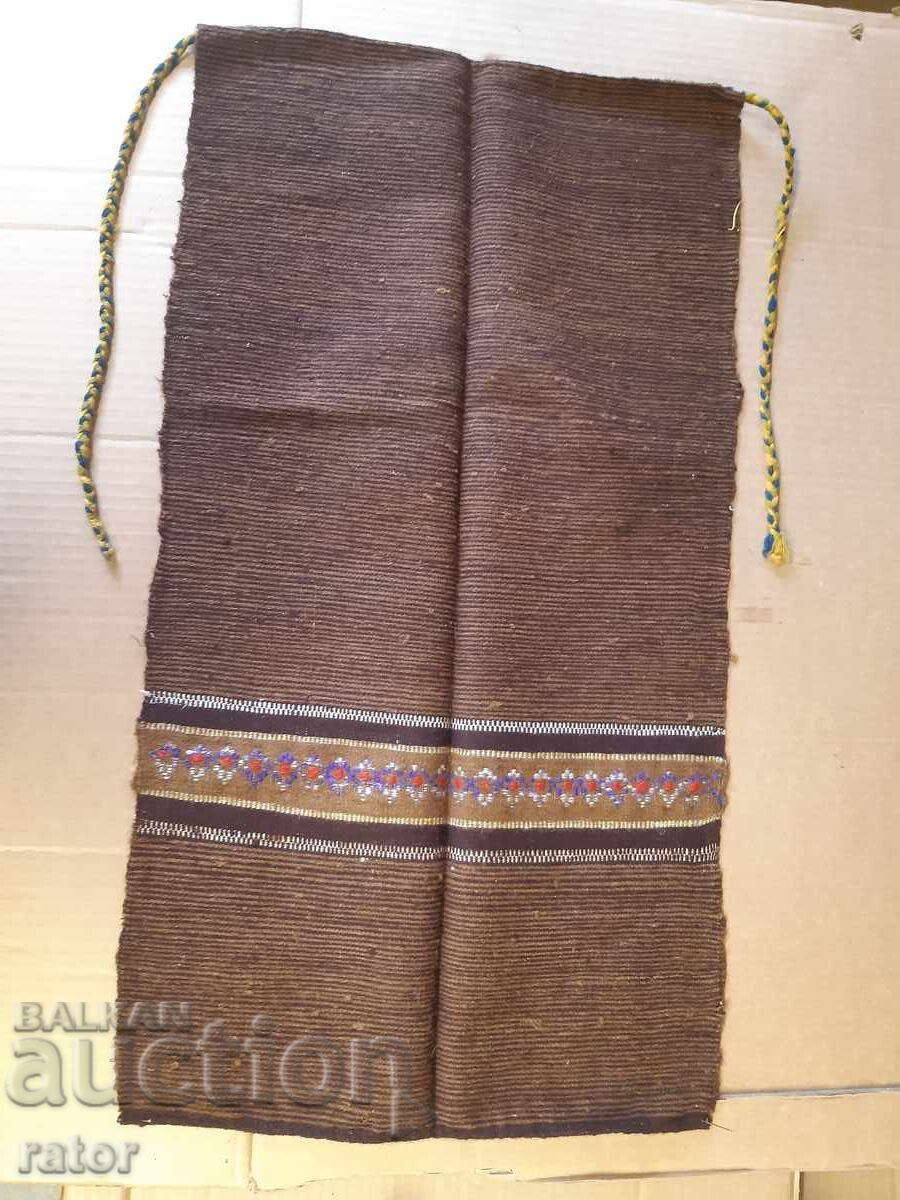 Șorț din lână țesut autentic, costum