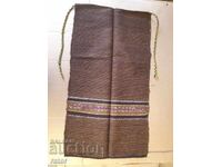 Αυθεντική υφαντή μάλλινη ποδιά, κοστούμι