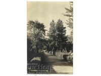 Παλιά τσαρική καρτ ποστάλ Αγίου Βραχ (Σαντάνσκι) θέα από το πάρκο