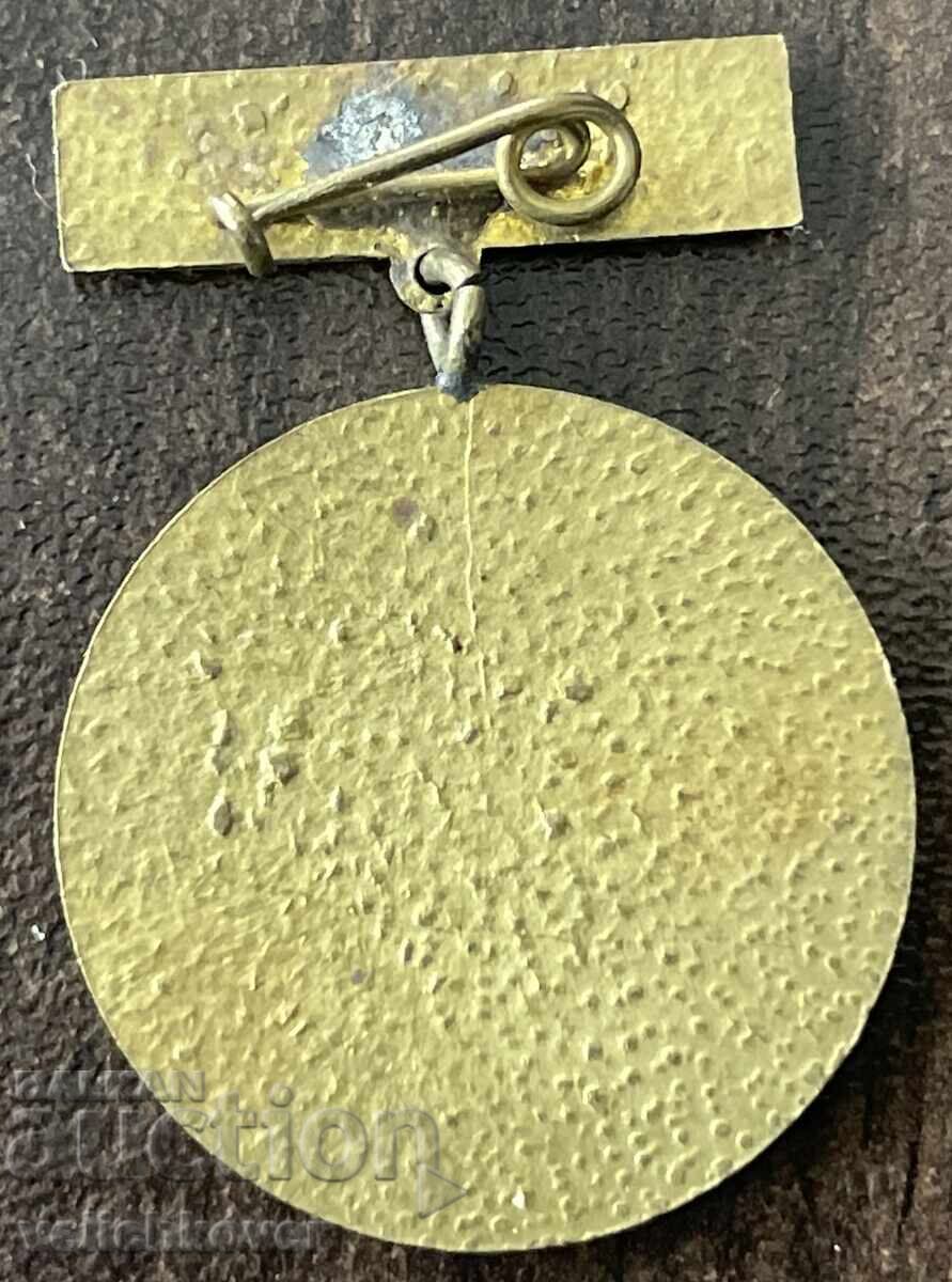 43346 Bulgaria medală Pentru activitate culturală activă Pavlikeni cu preț € 5.00 | 9.78 BGN