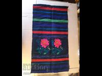 Αυθεντική υφαντή μάλλινη ποδιά, κοστούμι