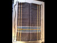 Αυθεντική υφαντή μάλλινη ποδιά, κοστούμι