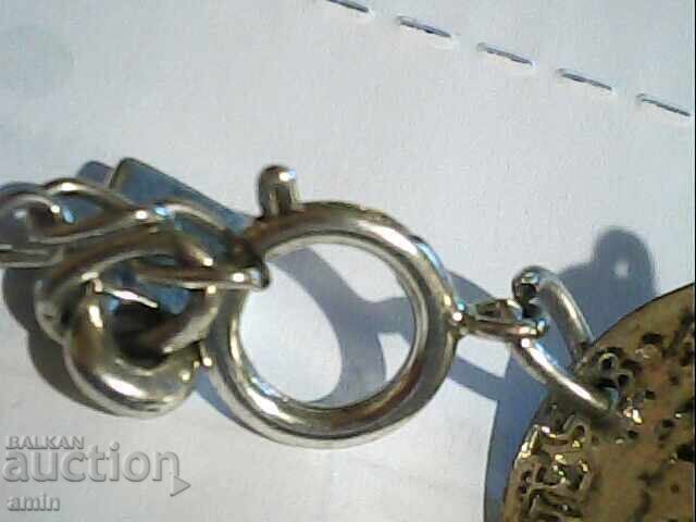 Παράδοση Όμορφη βραχιόλι με νομίσματα για τύχη