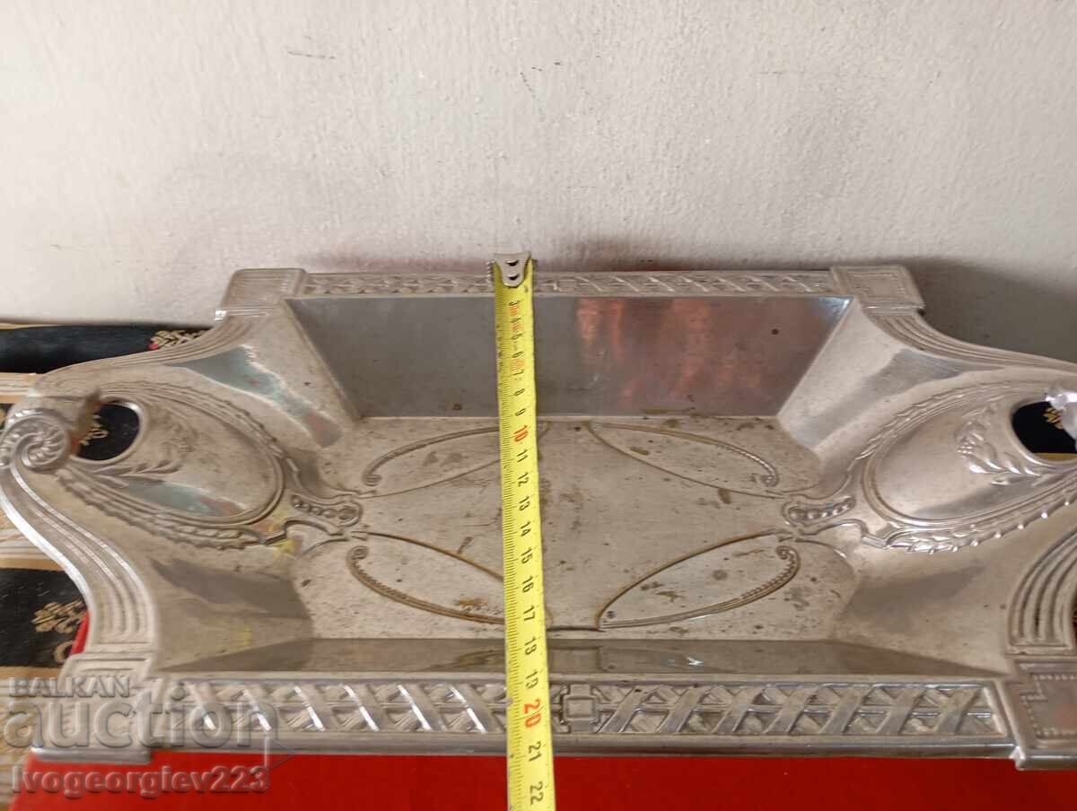 Delivery of Silver-plated fruit bowl, bowl, basket Art Nouveau