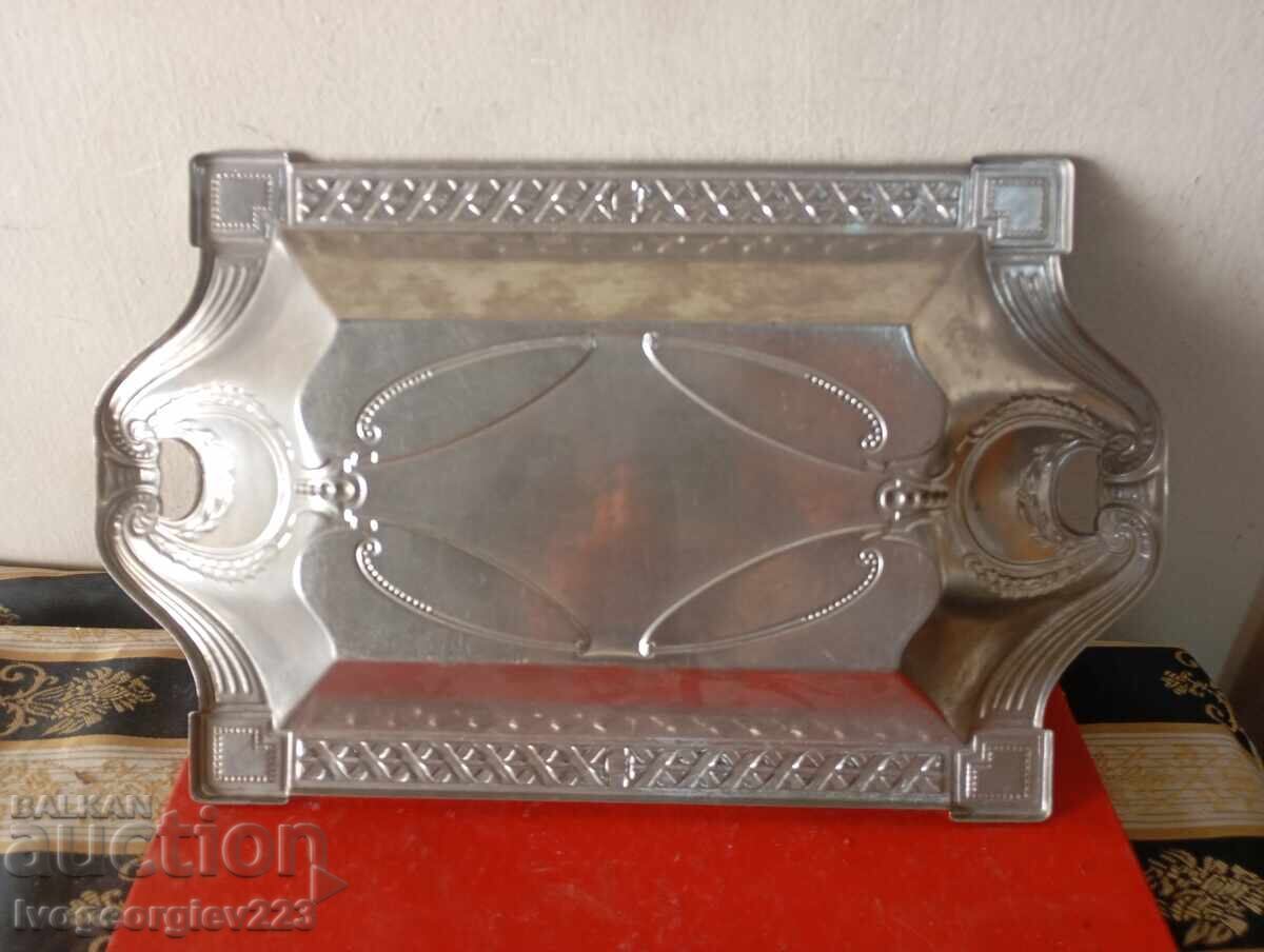 Silver-plated fruit bowl, bowl, basket Art Nouveau - 6