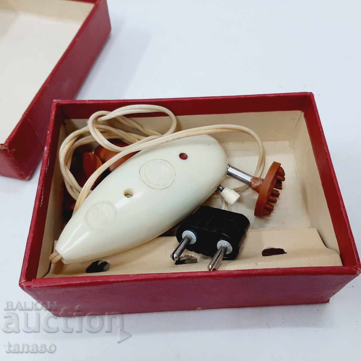Retro vibromasaj electric sovietic, URSS (15.4) cu preț € 25.00 | 48.90 BGN Retro vibromasaj electric sovietic, URSS (15.4) cu preț € 25.00 | 48.90 BGN