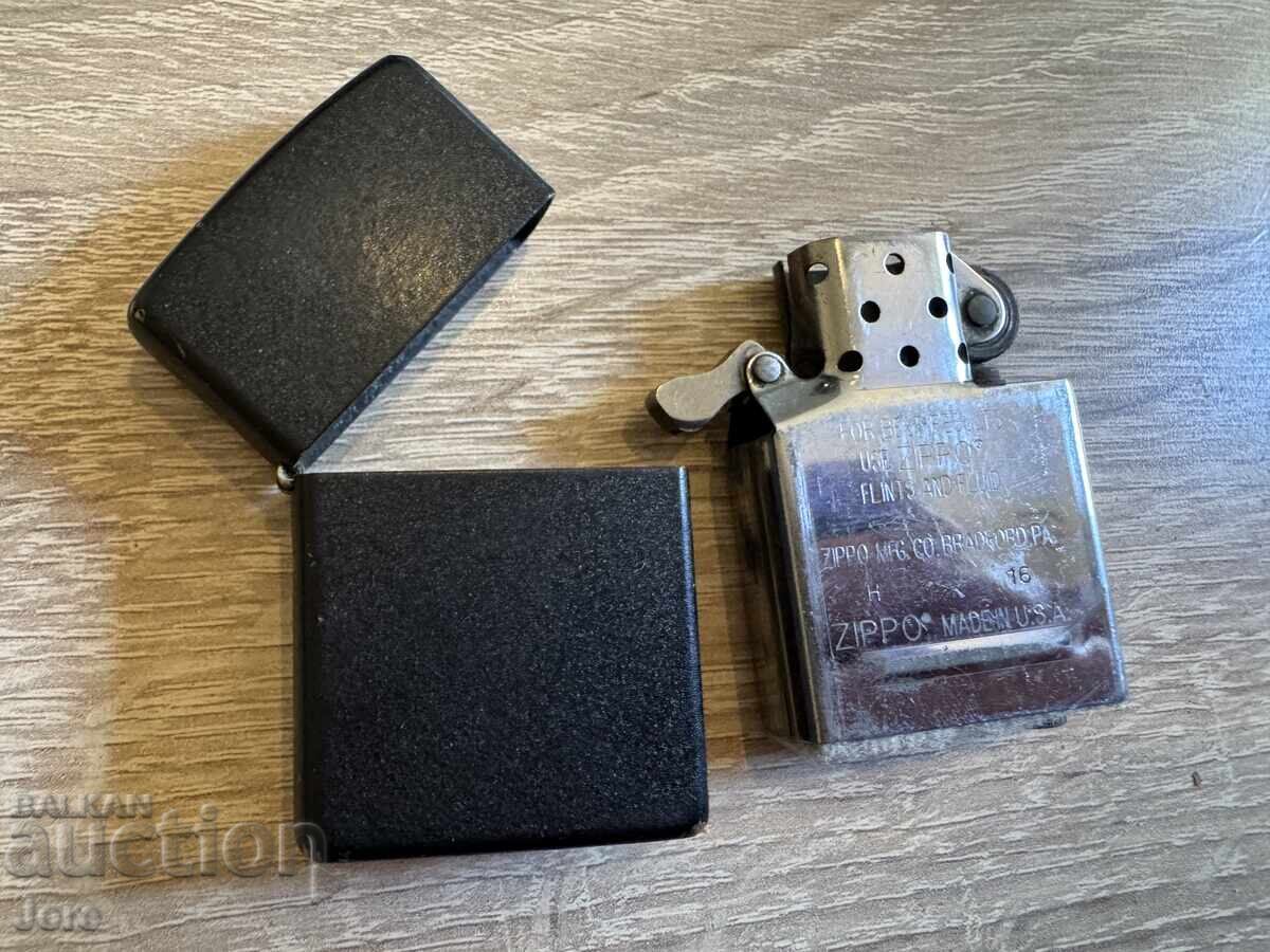 Παράδοση Αναπτήρας Zippo black matte