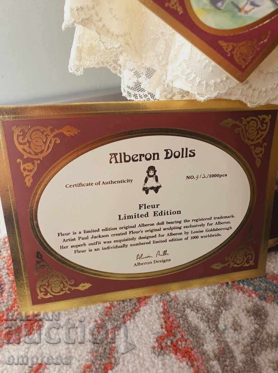 Păpușă din porțelan Alberon Fleur - 5 Păpușă din porțelan Alberon Fleur - 5