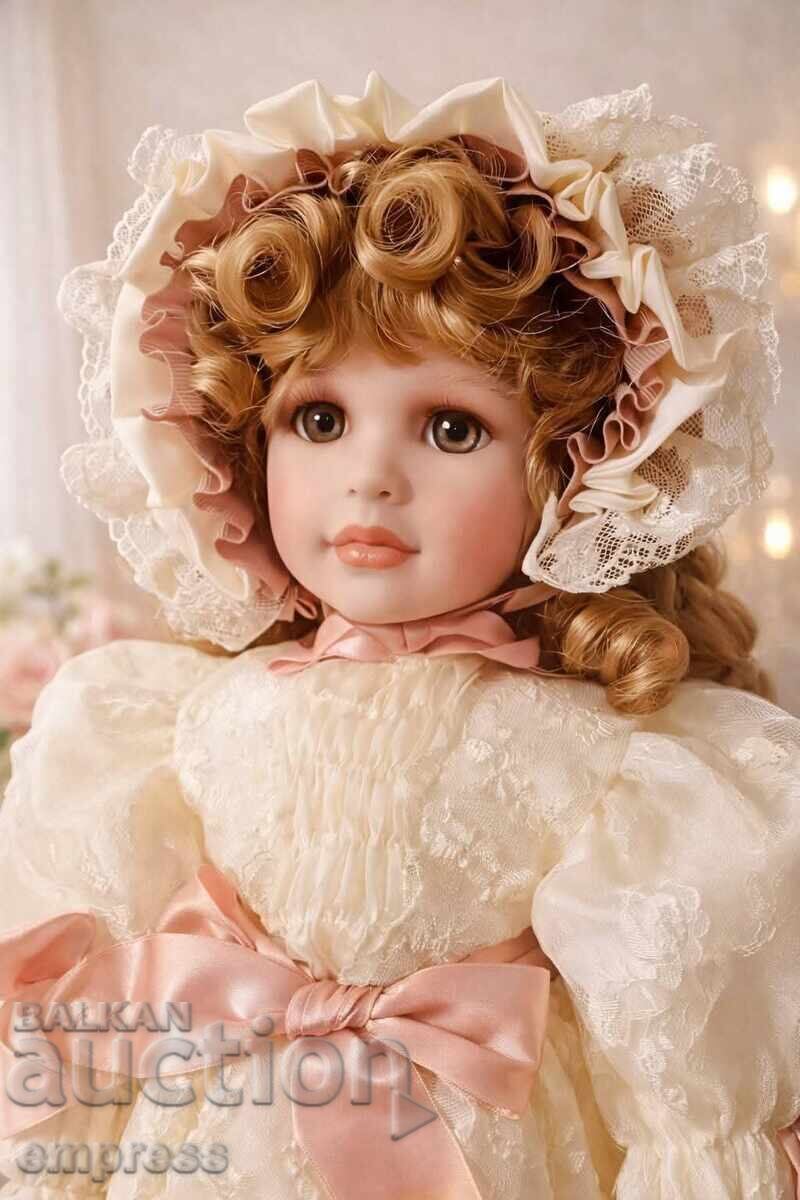 Păpușă din porțelan Alberon Fleur - 6 Păpușă din porțelan Alberon Fleur - 6