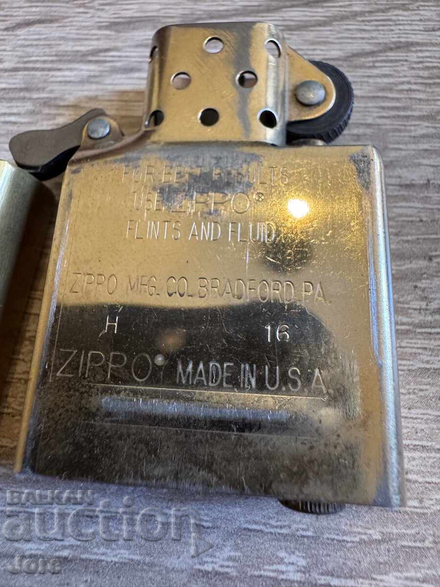 Brichetă Zippo solid brass - 5