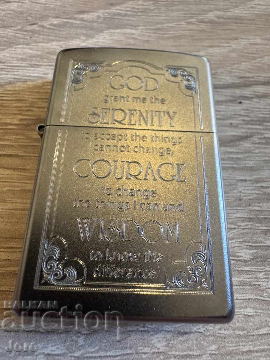 Αναπτήρας Zippo Serenity Prayer