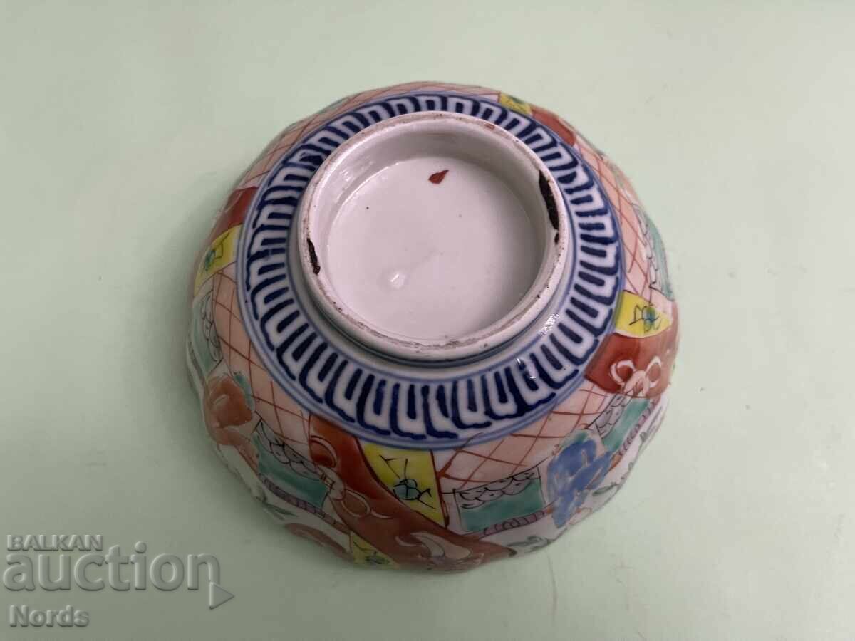 Красива порцеланова фруктиера - 5