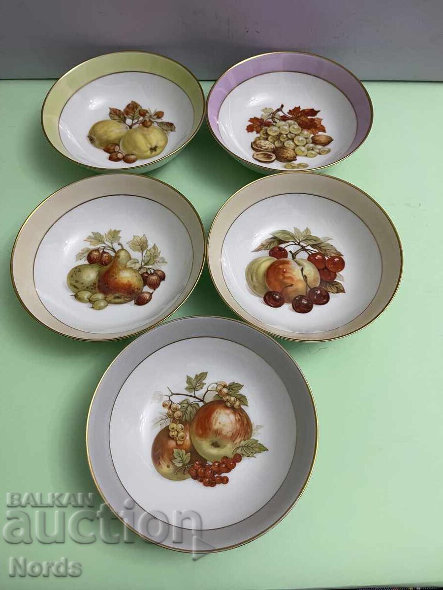 Γερμανικά πορσελάνινα μπολ με σήμανση