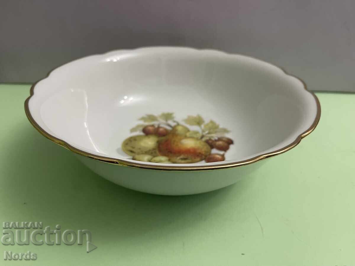 Γερμανική πορσελάνινη φρουτιέρα με σήμανση με τιμή € 0.01 | 0.02 BGN