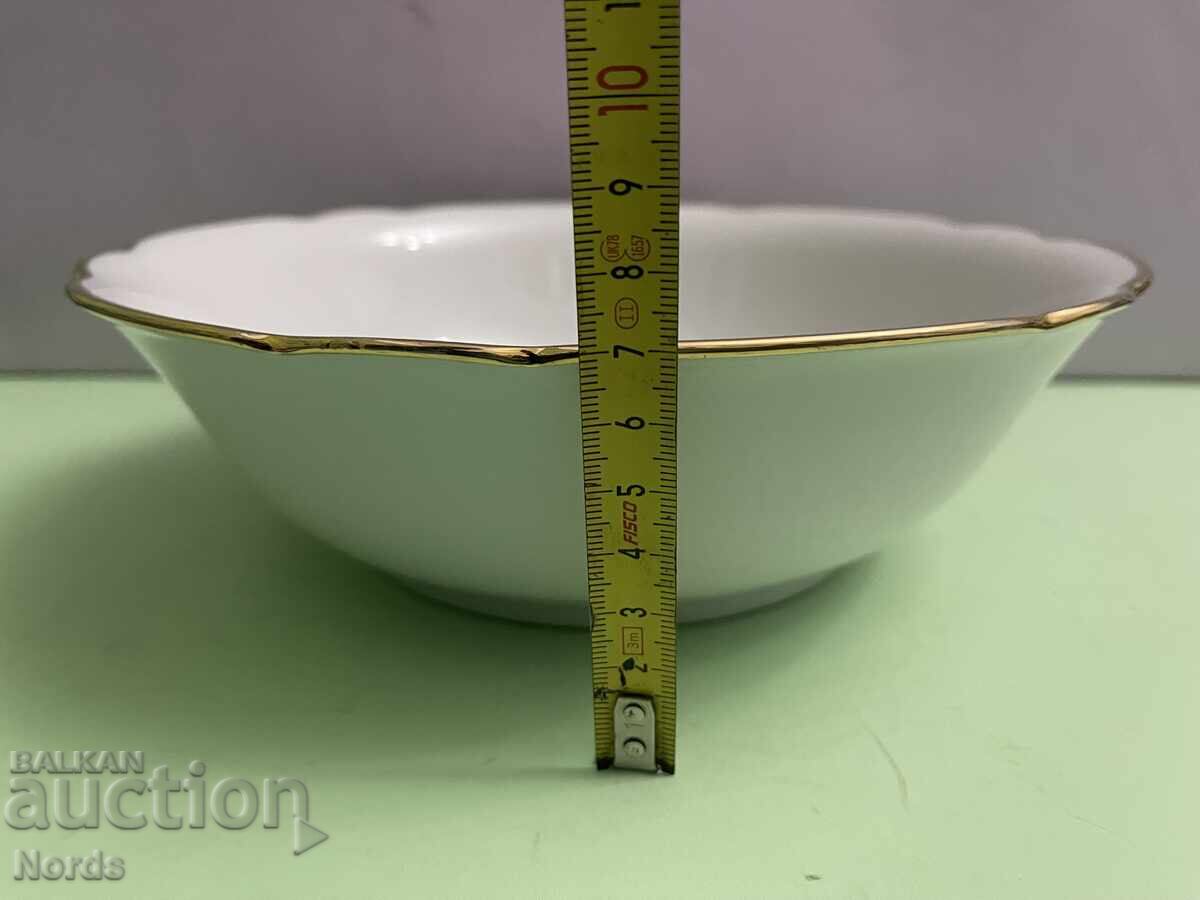 Δημοπρασία Γερμανική πορσελάνινη φρουτιέρα με σήμανση