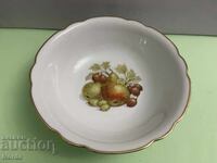 Γερμανική πορσελάνινη φρουτιέρα με σήμανση