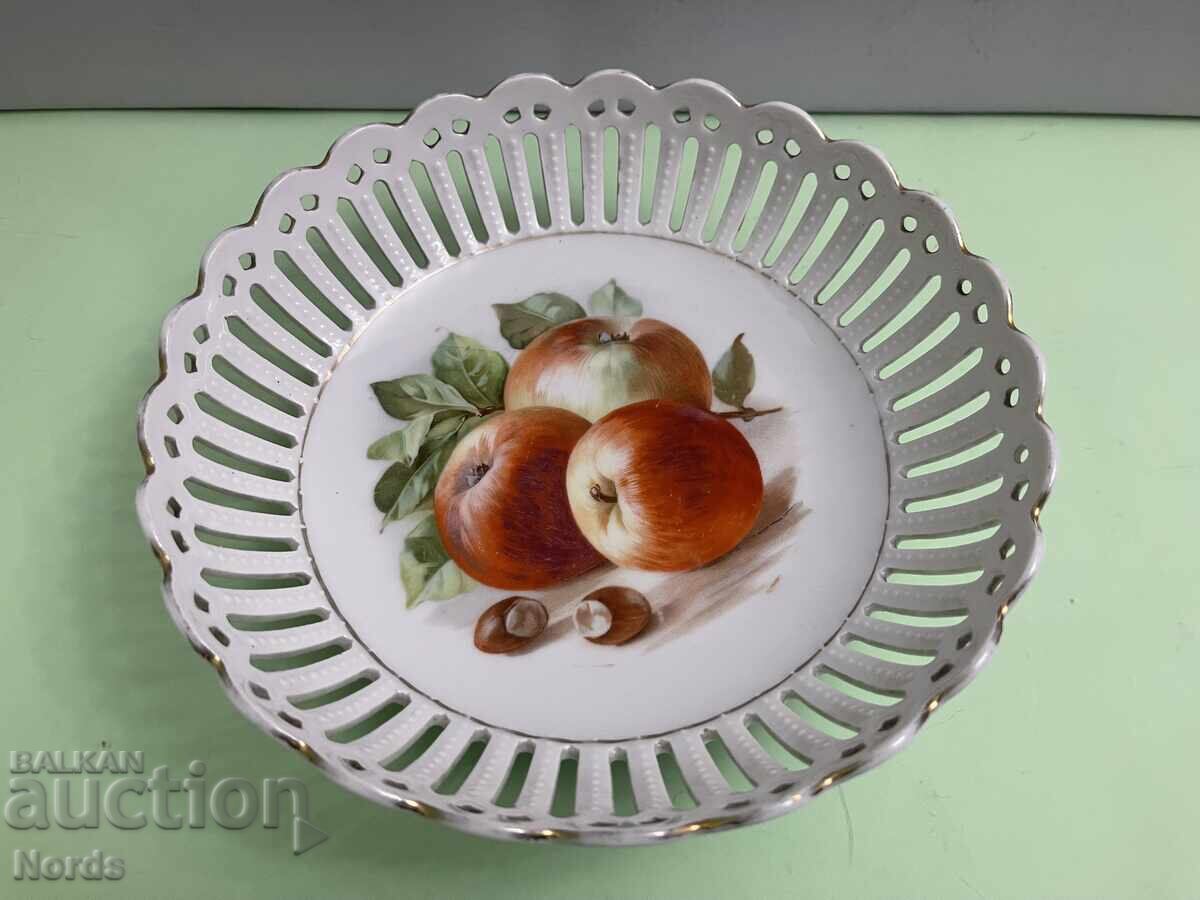 Όμορφη πορσελάνινη φρουτιέρα με τιμή € 0.01 | 0.02 BGN