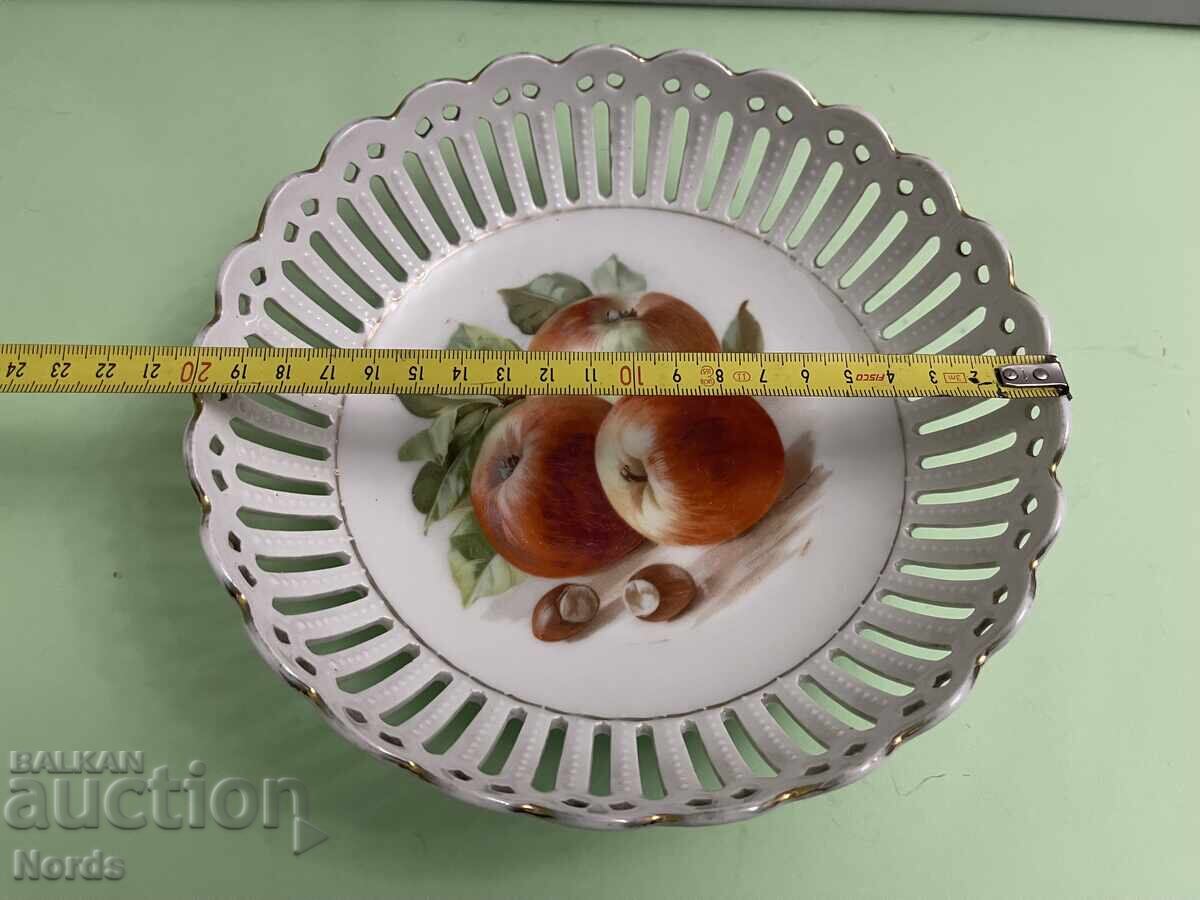 Όμορφη πορσελάνινη φρουτιέρα - 5