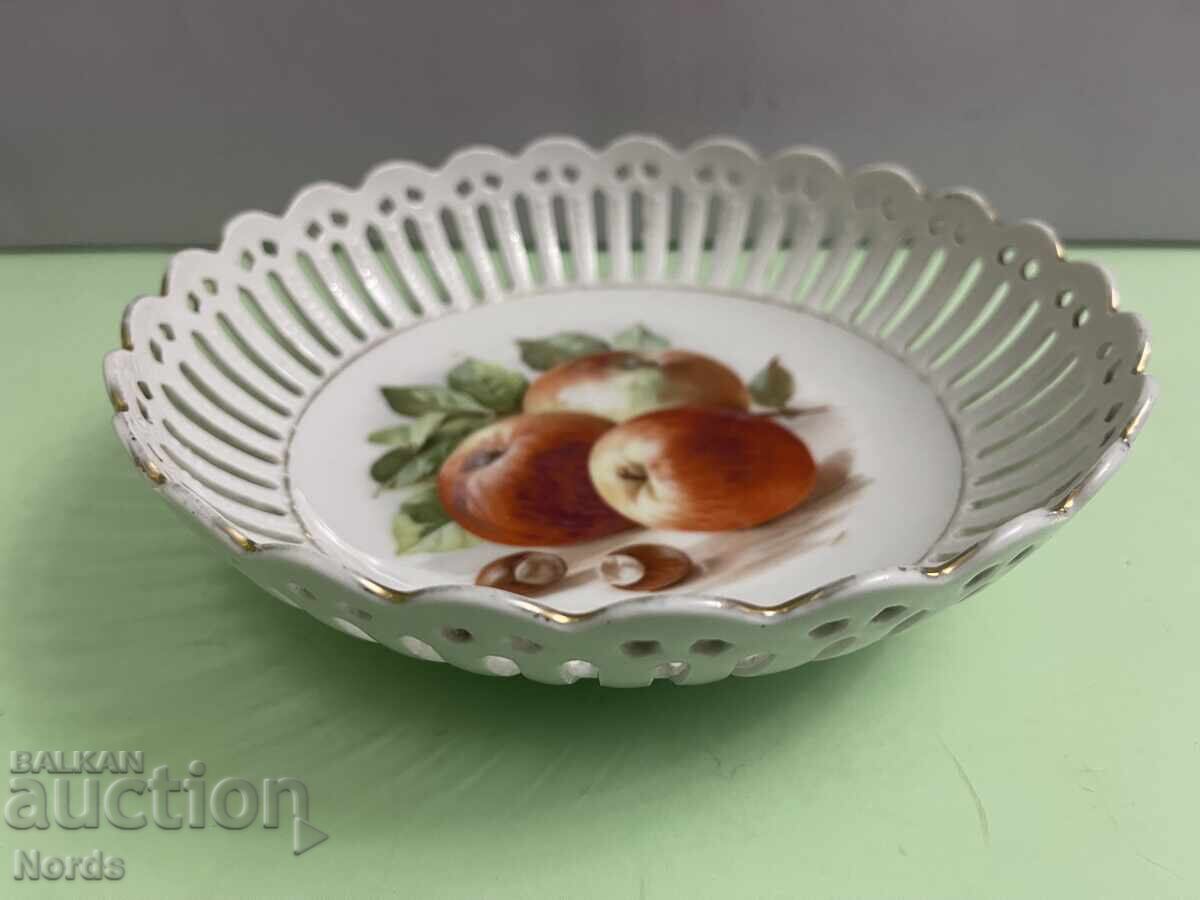 Όμορφη πορσελάνινη φρουτιέρα