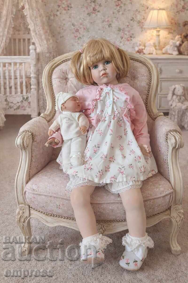 Auction  Porcelain doll Alberon Georgine