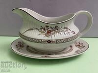 Σαλτσιέρα Royal Doulton με πιατάκι
