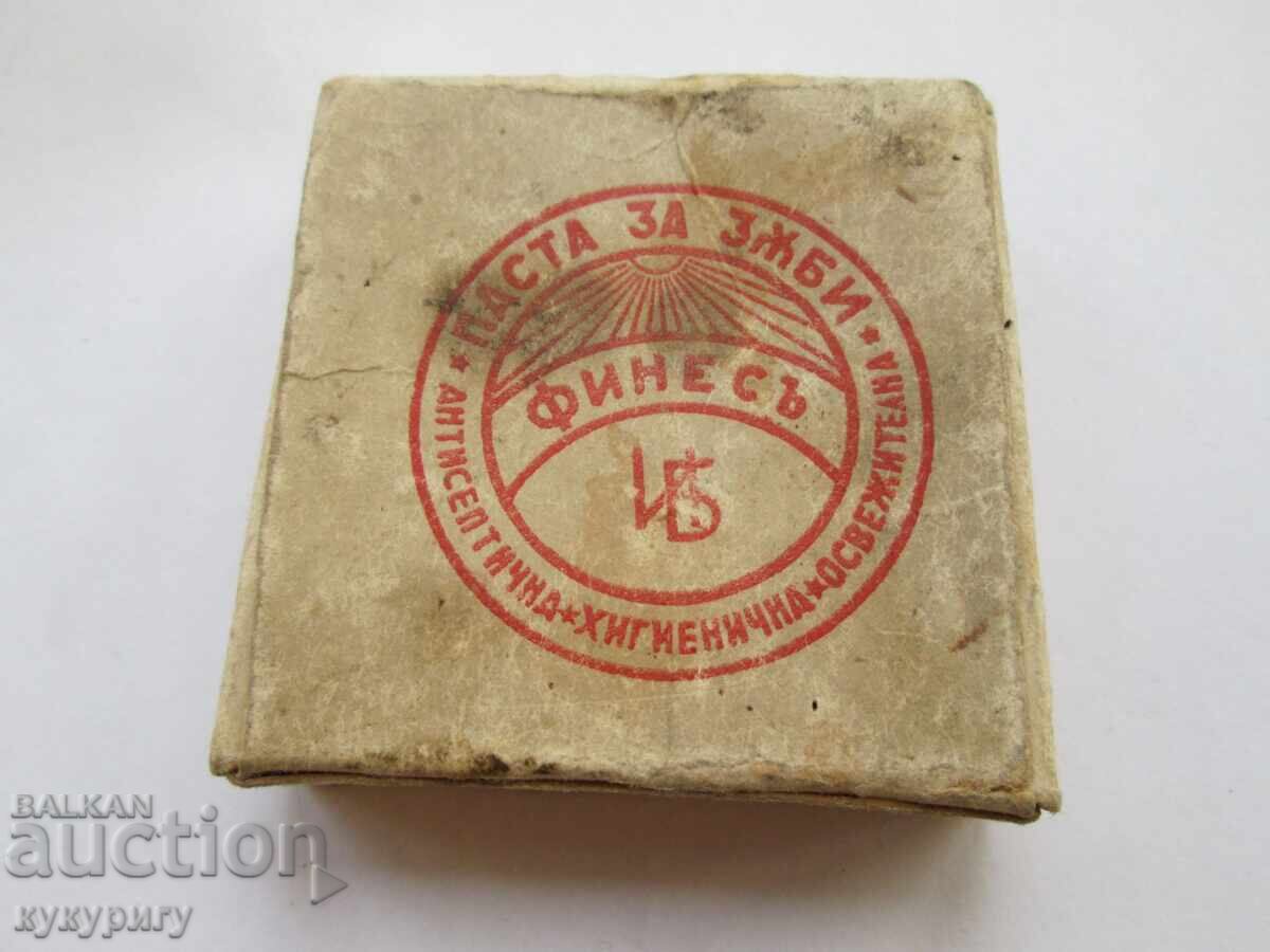 Pastă de dinți veche Finesse Plovdiv Regatul Bulgariei - 6