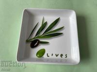 Πιατάκι για ελιές