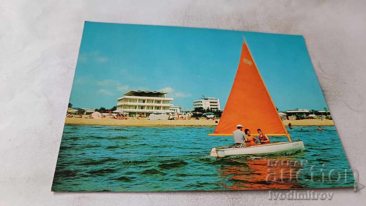 Carte poștală Sunny Beach Hotelurile Ropotamo și Ceaikă