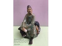 Chinese sage ceramic figure