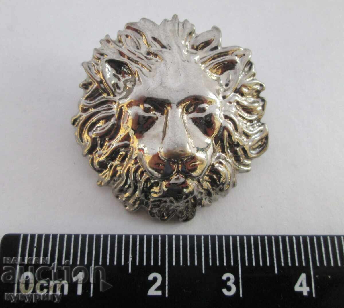 Αυθεντική καρφίτσα-σήμα λιοντάρι VERSUS VERSACE - 7