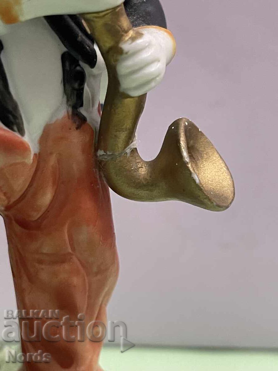 Πορσελάνινη μουσική φιγούρα κλόουν - 5