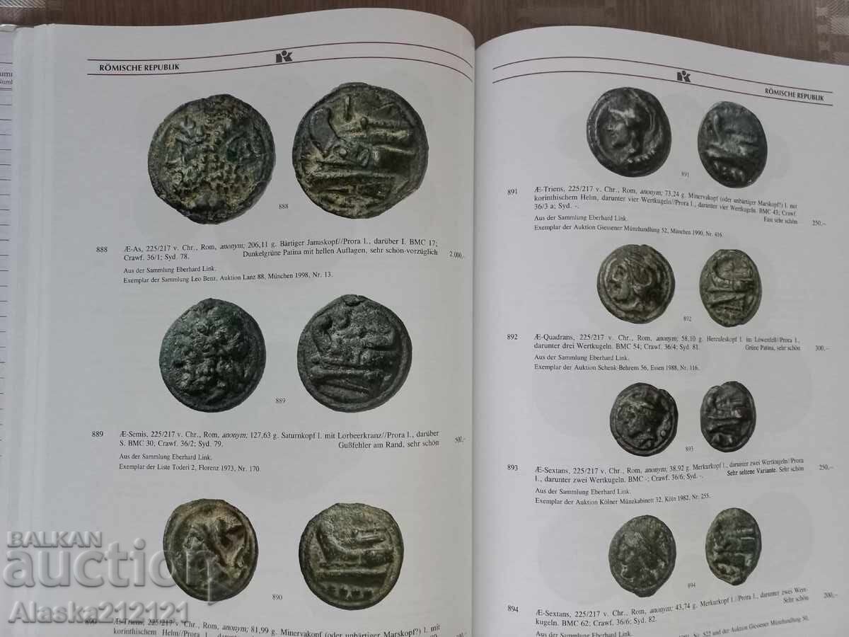 Delivery of Numismatics - Antique Coin Auction Catalog