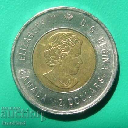 Καναδάς 2 δολάρια 2015 - 100 χρόνια ποίημα "In Flanders Fields" με τιμή € 3.00 | 5.87 BGN