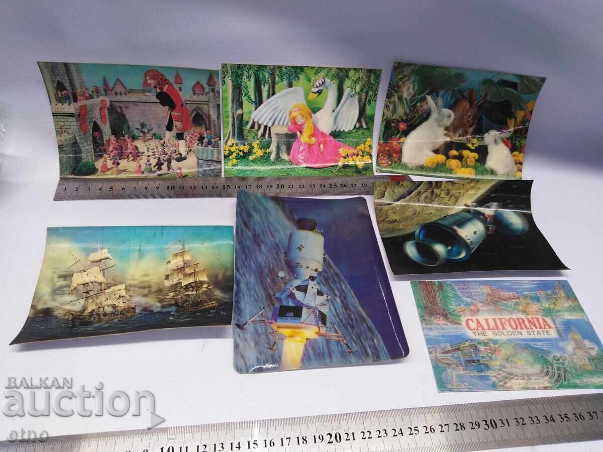 7 СТЕРЕО ПОЩ.КАРТИЧКИ,снимка,снимки,соц