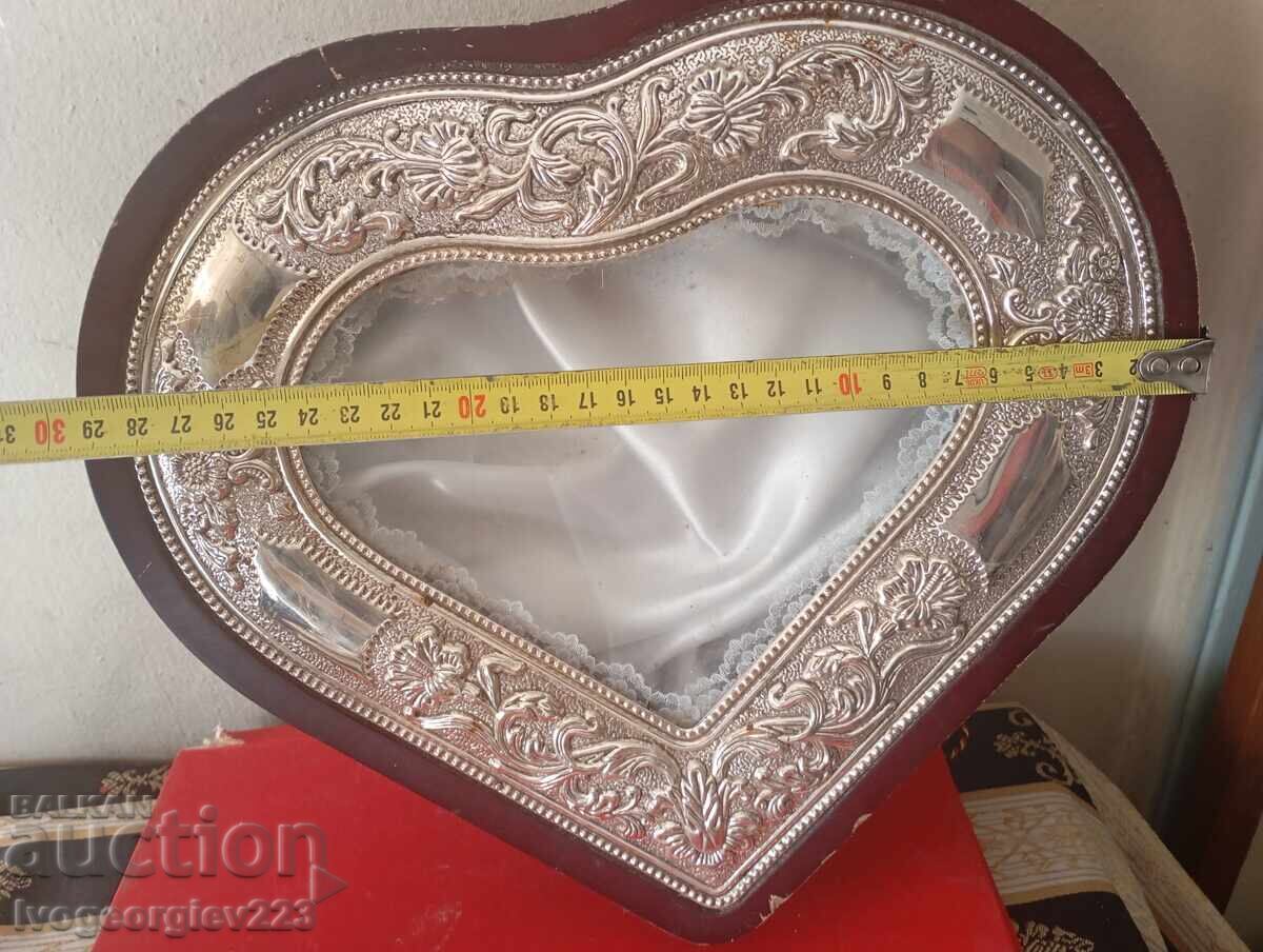 Δημοπρασία Κουτί για κοσμήματα σε σχήμα καρδιάς