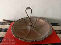 Купа за ядки,плато арт деко