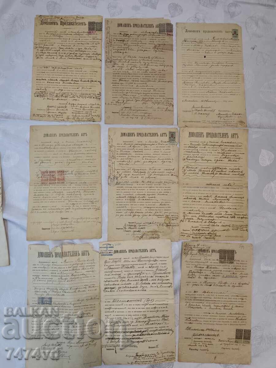 Licitație Arhivă unică de 33 de documente 1888 și altele. Principatul Bulgariei