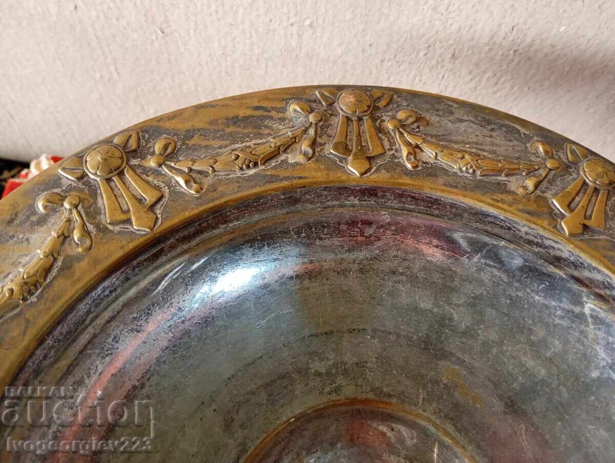 Livrarea Bol argintat, fructieră Art Deco