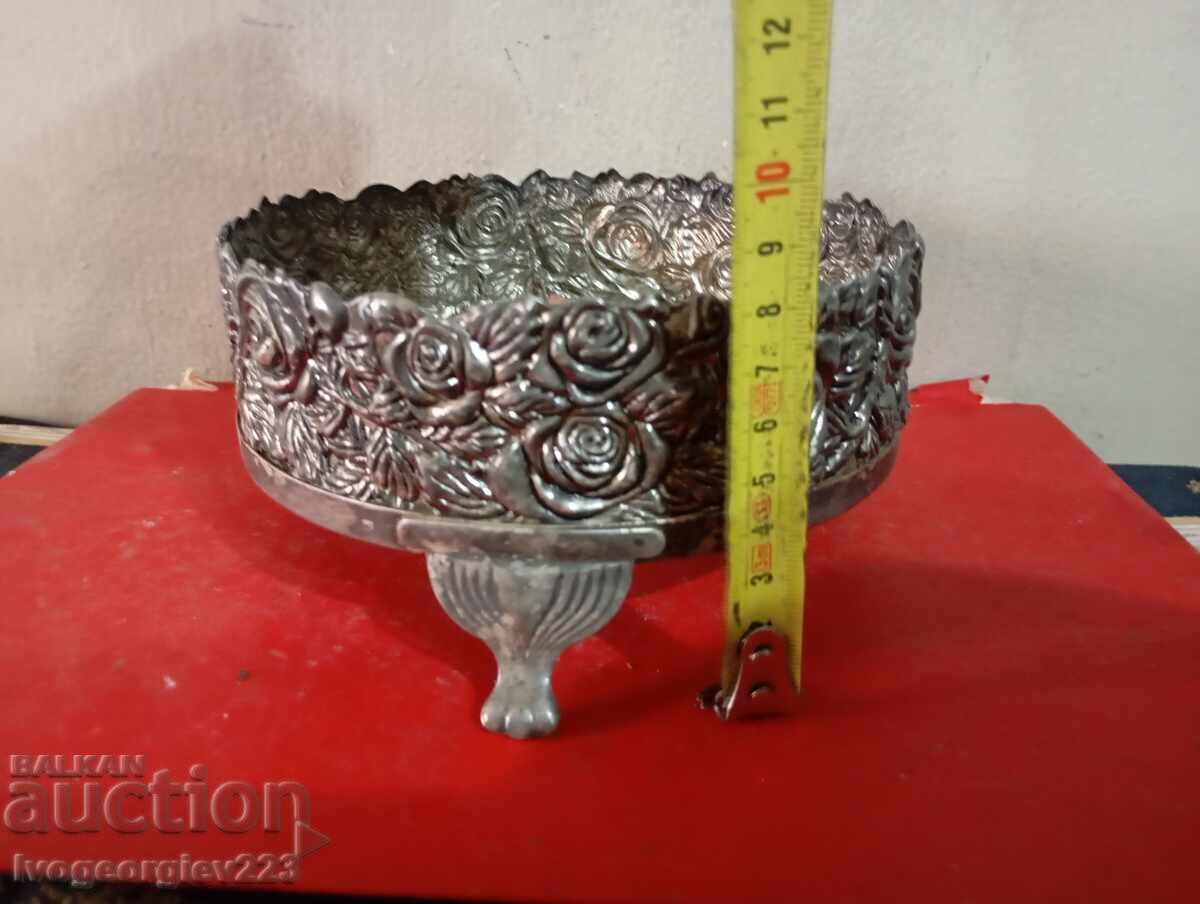 Silver-plated bowl, fruit bowl Art Deco with price € 16.00 | 31.29 BGN