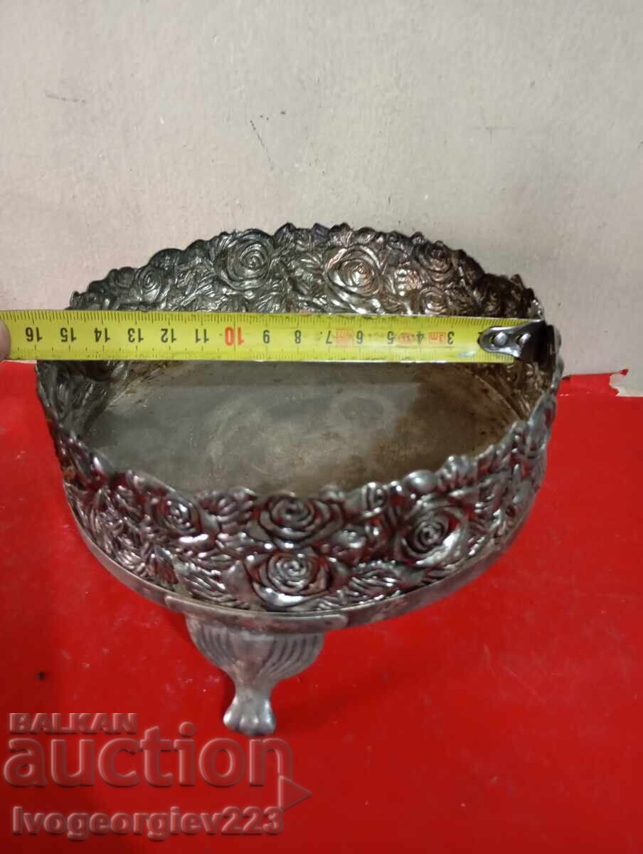 Auction  Silver-plated bowl, fruit bowl Art Deco