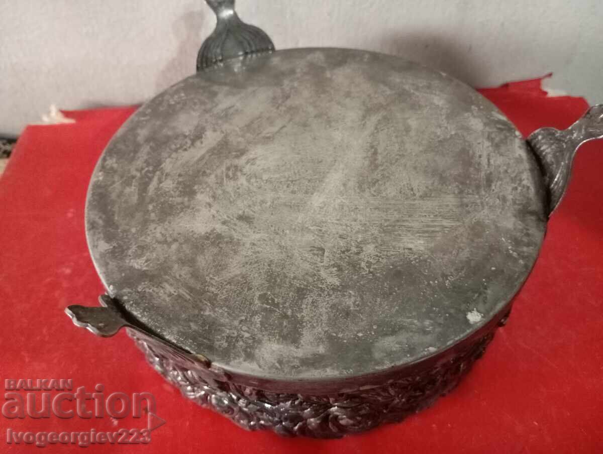 Delivery of Silver-plated bowl, fruit bowl Art Deco