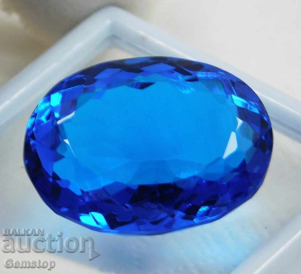ΧΑ! 78.90ct φυσικό τοπάζι σμαραγδί με πιστοποίηση OMGTL από 1€! με τιμή € 0.01 | 0.02 BGN