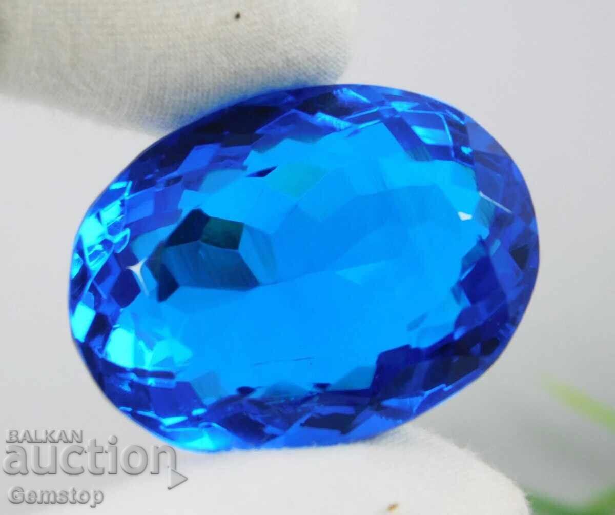 Παράδοση ΧΑ! 78.90ct φυσικό τοπάζι σμαραγδί με πιστοποίηση OMGTL από 1€!