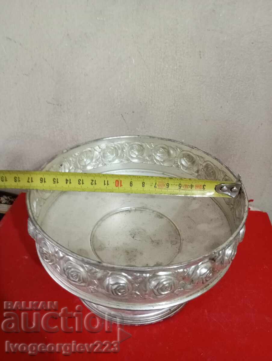 Δημοπρασία Ασημένιο μπολ, φρουτιέρα Art Deco