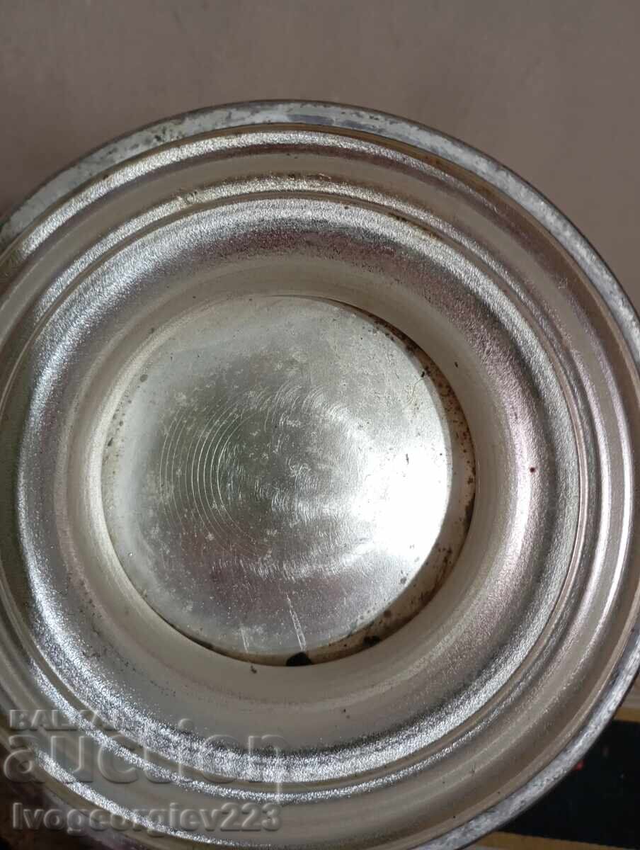 Παράδοση Ασημένιο μπολ, φρουτιέρα Art Deco