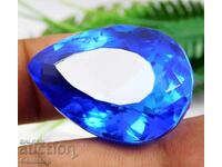 ΧΑ! 99,00 σετ φυσικός τανζανίτης σε σχήμα αχλαδιού με πιστοποιητικό OMGTL από 1λ!