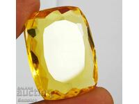 BZC100.85 ct natural imperial topaz cert. OMGTL from 1st!