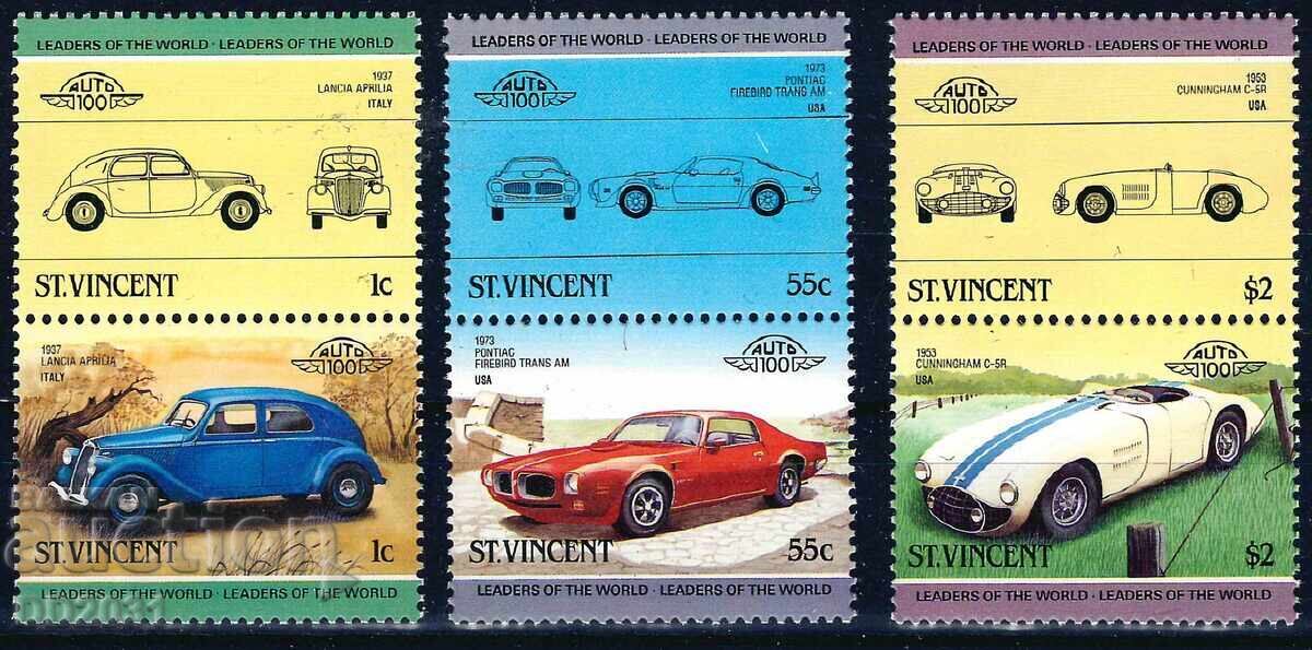 Сейнт Винсент  1985 - Leaders of the World 3 MNH