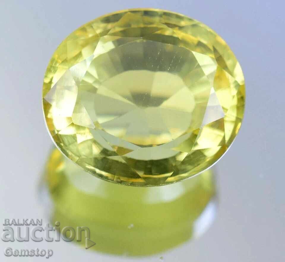 Livrarea PREȚ DE START! 6.65 ct. safir natural oval cert. IGL de la 1 ct!