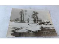 Carte poștală Peisaj de iarnă 1978